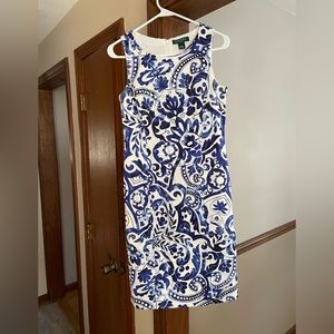 Ralph Lauren Mid Length Cocktail Dress
